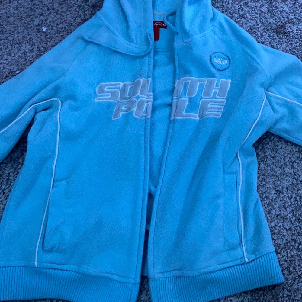 south pole zip up